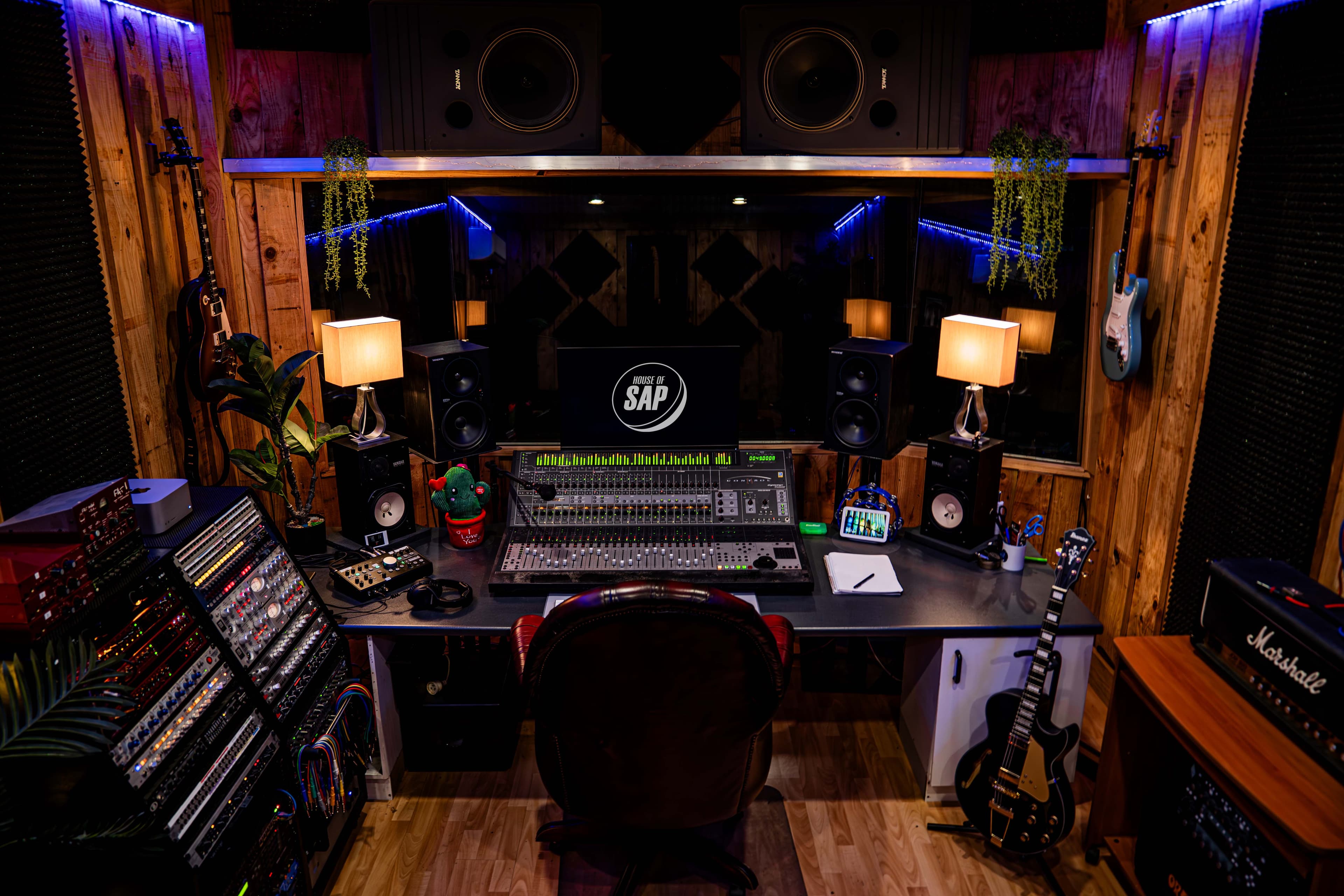 The House of SAP recording studio
